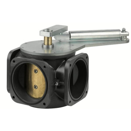 Zawór 3-drożny 6" + siłownik HD 0600