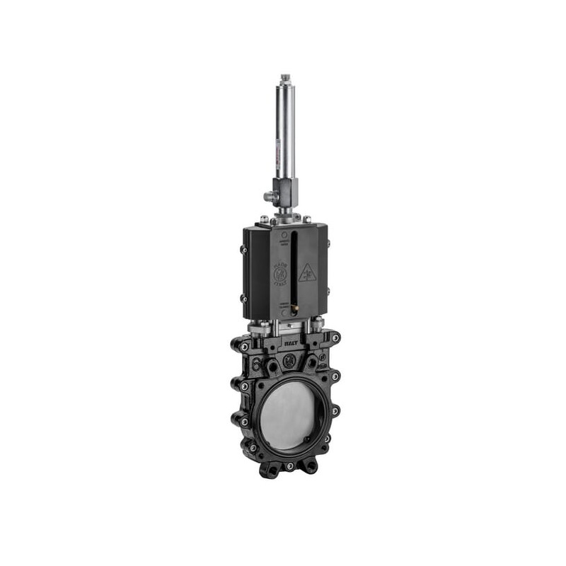 Zasuwa płytowa 4" dwukierunkowa (hydrauliczna)