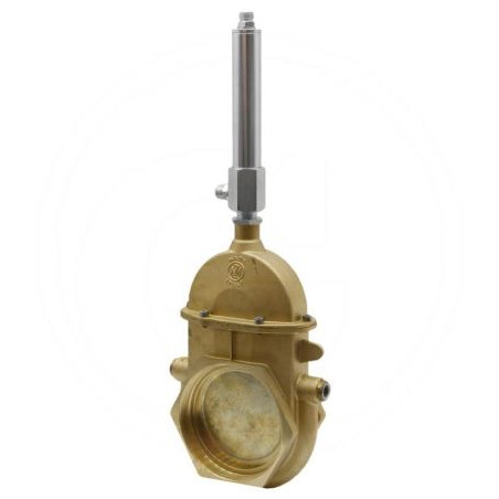 Zasuwa 6"-042, podgrzewana, z siłownikiem hydraulicznym dwustronnego działania art. 0550 MZ