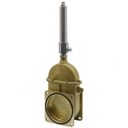 Zasuwa 4"-0044, z siłownikiem hydraulicznym art. 0500