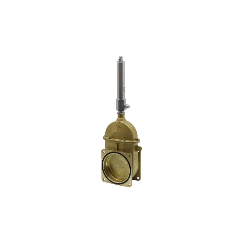 Zasuwa 4"-0044, z siłownikiem hydraulicznym art. 0500