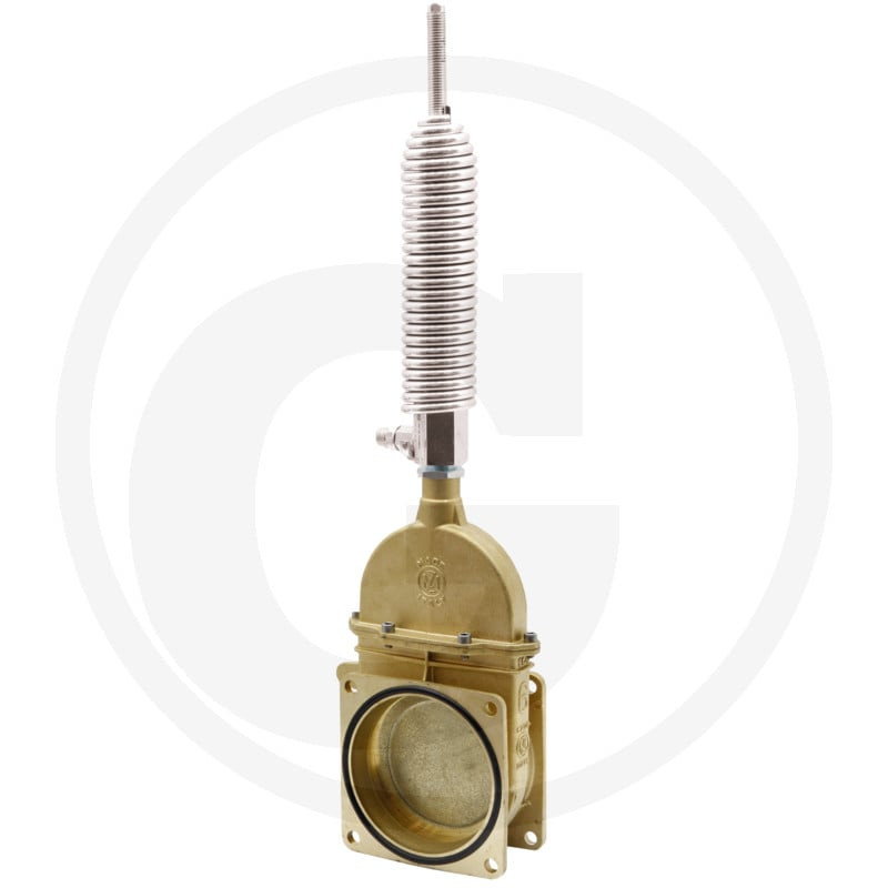 Zasuwa 6"-0075 ECO, z siłownikiem hydraulicznym art. 0510 MZ