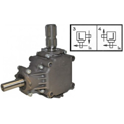 Przekładnia L 1:1,9 fi25mm/1i3/8"Z6 (9.124.902) Comer L-25A