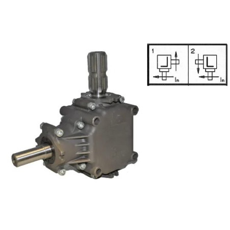 Przekładnia L 1:2,78 fi22mm/1i3/8"Z6 (9.124.034) Comer L-25A