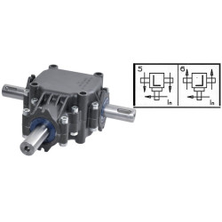 Przekładnia T 1:1 fi25mm/fi25mm/fi25mm (9.124.006) Comer L-25A