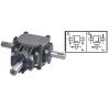 Przekładnia T 1:1 fi25mm/fi25mm/fi25mm (9.124.006) Comer L-25A
