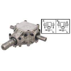 Przekładnia T 1:1 1i3/8"Z6/fi25mm/fi25mm (9.124.017) Comer L-25A