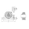 Obudowa 7500SY50TR SKF 7316570461572