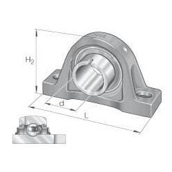 Łożysko stojakowe kpl. RASEL25 INA/FAG 4012802801224