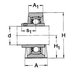 Obudowa SY21116TF SKF 7316577755704