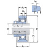 Obudowa SYF50FM SKF 7316571171722