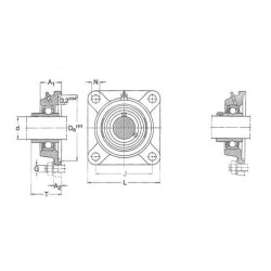 Obudowa 7500FY50TR SKF 7316570892994