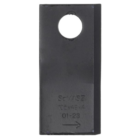 Zestaw noży kosiarki, lewych 12 szt. 105x49x4 mm