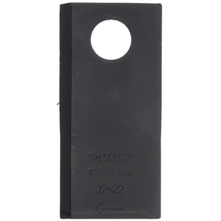 Zestaw noży kosiarki, prawych 12 szt. 105x49x4 mm
