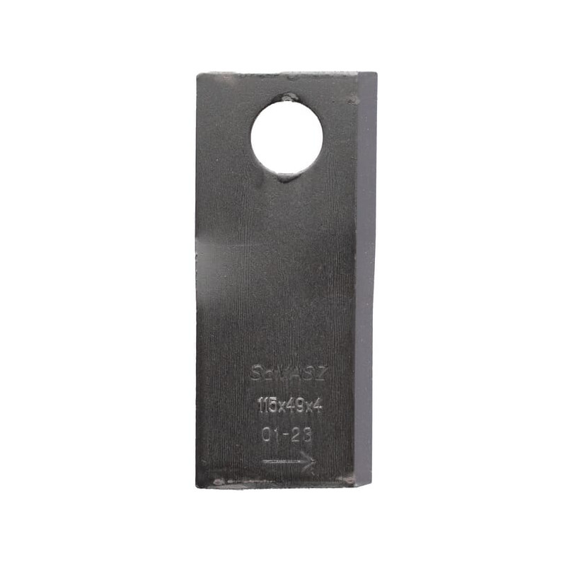 Zestaw noży kosiarki, lewych 12 szt. 115x49x4 mm