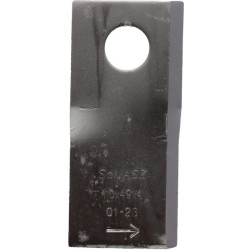 Zestaw noży kosiarki, lewych 12 szt. 110x49x4 mm