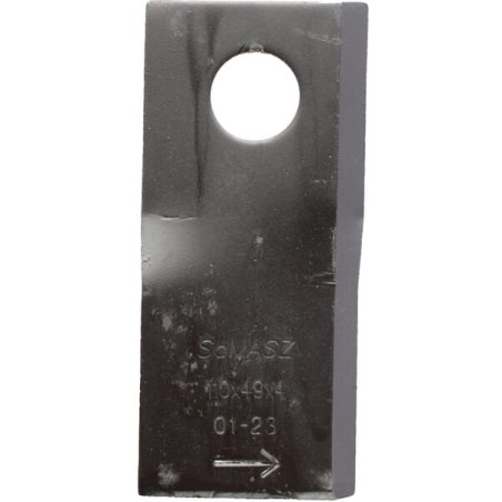 Zestaw noży kosiarki, lewych 12 szt. 110x49x4 mm