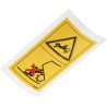 Kuhn K9A059CE Piktogram niebezpieczeństwo wciągnięcia