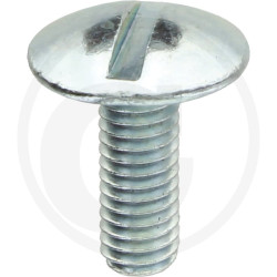 Wkręt M6x16mm Din 88107 z łbem grzybkowym poszerzanym kl.5.6 ocynk4043952666180