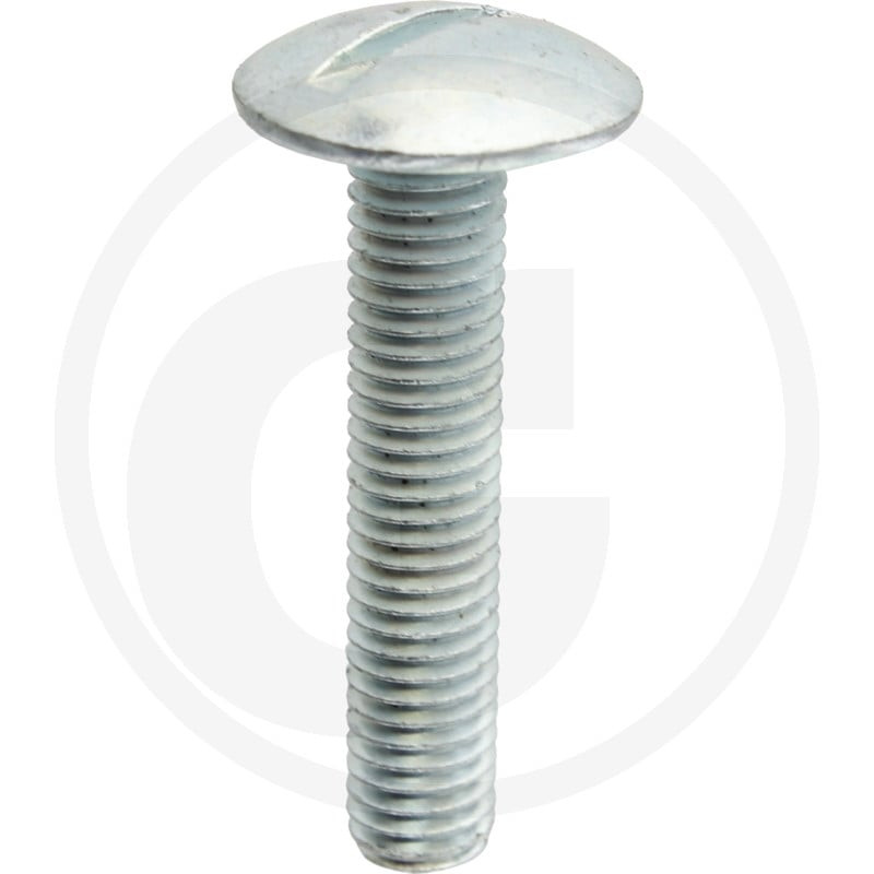 Wkręt M8x40mm Din 88107 z łbem grzybkowym poszerzanym kl.5.6 ocynk