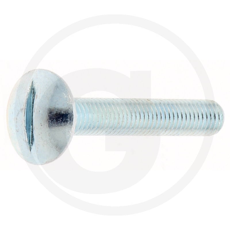 Wkręt M8x50mm Din 88107 z łbem grzybkowym poszerzanym kl.5.6 ocynk