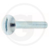 Wkręt M8x50mm Din 88107 z łbem grzybkowym poszerzanym kl.5.6 ocynk