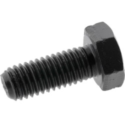 Śruba M8x20 kl.8.8, SW13 cały gwint, czarna (kg) M8x1,25x20