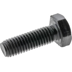 Śruba M8x25 kl.8.8, SW13 cały gwint, czarna (szt) M8x1,25x25