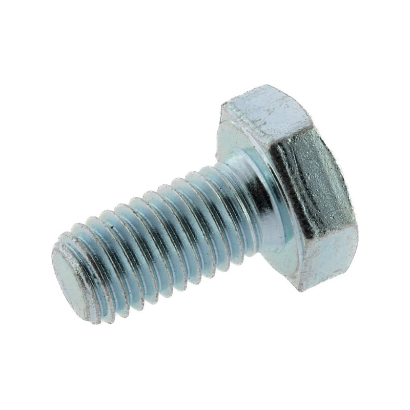 Śruba M10x20 kl.8.8, SW17 cały gwint, ocynk (szt) M10x1,50x20