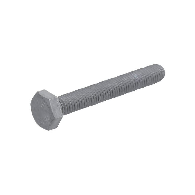 Śruba M16x80 kl.8.8, SW24 cały gwint, ocynk (szt) M16x2,00x80