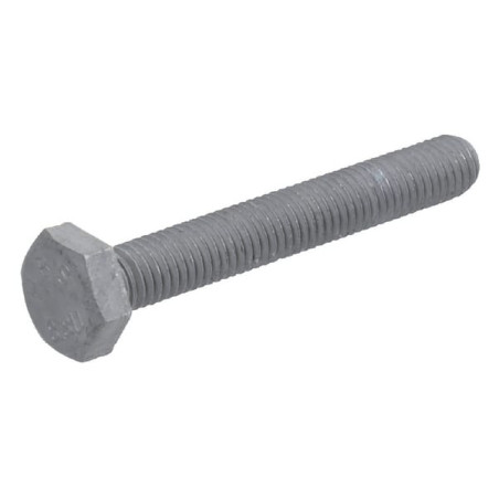 Śruba M16x80 kl.8.8, SW24 cały gwint, ocynk (szt) M16x2,00x80