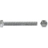 Śruba M5x50 kl.8.8, SW8 cały gwint, ocynk (szt) M5x0,80x50