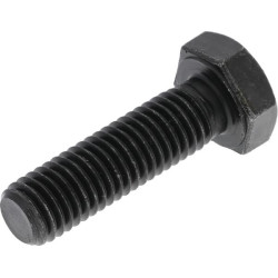 Śruba M10x35 kl.8.8, SW16 cały gwint, czarna (szt) M10x1,50x35