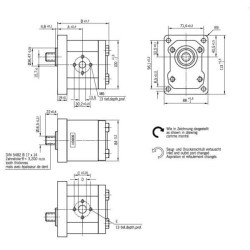 Pompa zębata AZPF-10-019RFO30PB Bosch Rexroth