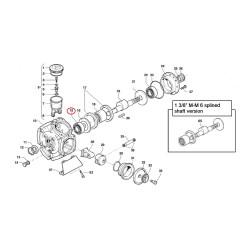 0438009400 Comet Łożysko kulkowe fi 35 x 80 x 21 mm