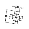 Krzyżak uniwersalny 4021-KR-040116