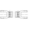Osłona wału R90S-860, d68,5/84,3x4 D75/81,8-B180mm