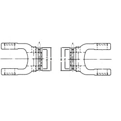 Osłona wału R90S-1210,  d68,5/84,3x4 D75/81,8-B180mm