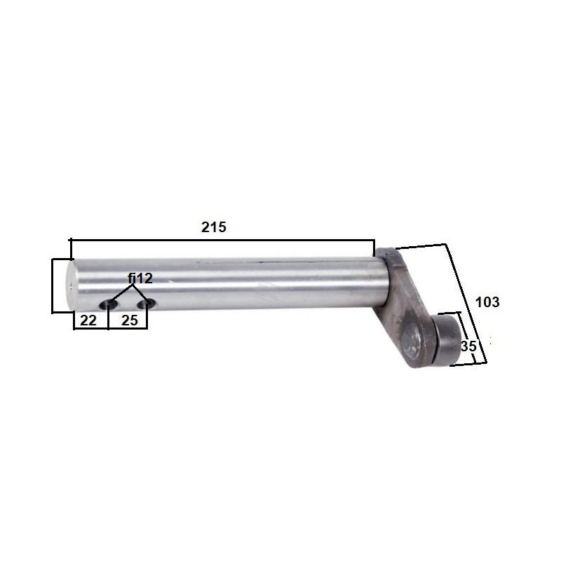 Ramię sterujące przekładni K-792.410 (11-ramion centralna), fi35mm L-215mm Comer 5700037409702