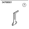 Horsch 34768501 Wspornik