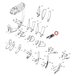 Horsch 00311358 Blaszka prowadząca ULD 25 mm