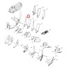 Horsch 00311352 Ścinacz listwowy, prawy wąski, standard 80 mm