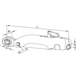 Stabilizator ASST-B 350mm +/-33, fi19,1/44 M30 typ nowy Walterscheid 8435194023160