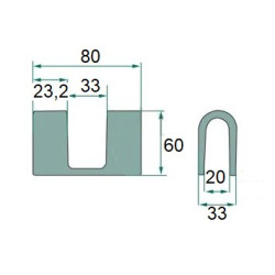 Krone 255242.2F Uchwyt palca <br>