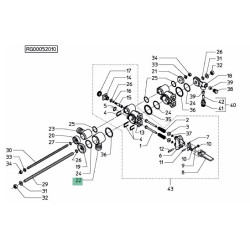 Rau-Tuleja RG00039778 Kverneland / Rau 9000039778001