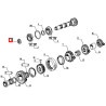 7700012821 Claas nakrętka skrzyni m30