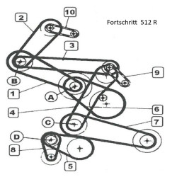 (9) Łańcuch 12B1-50, 9917906460