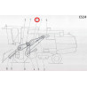 (6) Pas 2HB3530La, B136", Continental 