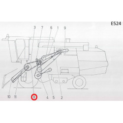 (8) Pas 3HB4475La, 3B176", Optibelt