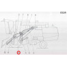 (8) Pas 3HB4475La, 3B176", Gates 0324277